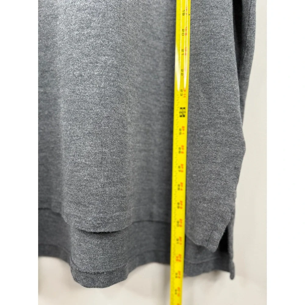 Polo Ralph Lauren Mens XXL Classic Fit Grey Short Sleeve Polo Shirt 100% Cotton